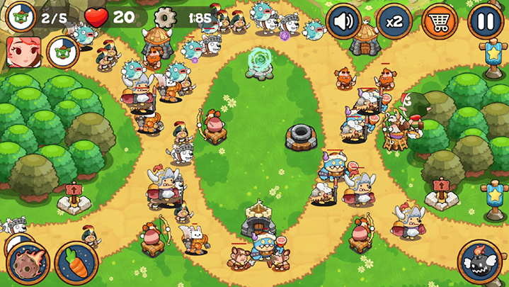 Tower Defense Game Screenshot